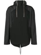 Les Hommes Urban Mid-length Anorak - Black