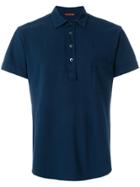 Barena Short Sleeved Polo Shirt - Blue