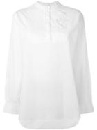 Victoria Victoria Beckham - Classic Pull-over Shirt - Women - Cotton/viscose - 10, White, Cotton/viscose