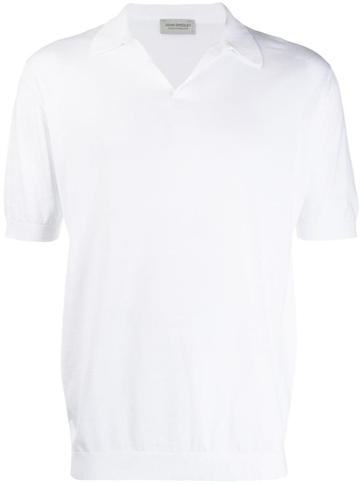 John Smedley Noah Polo Shirt - White