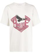 Rhude Eagle Print T-shirt - White