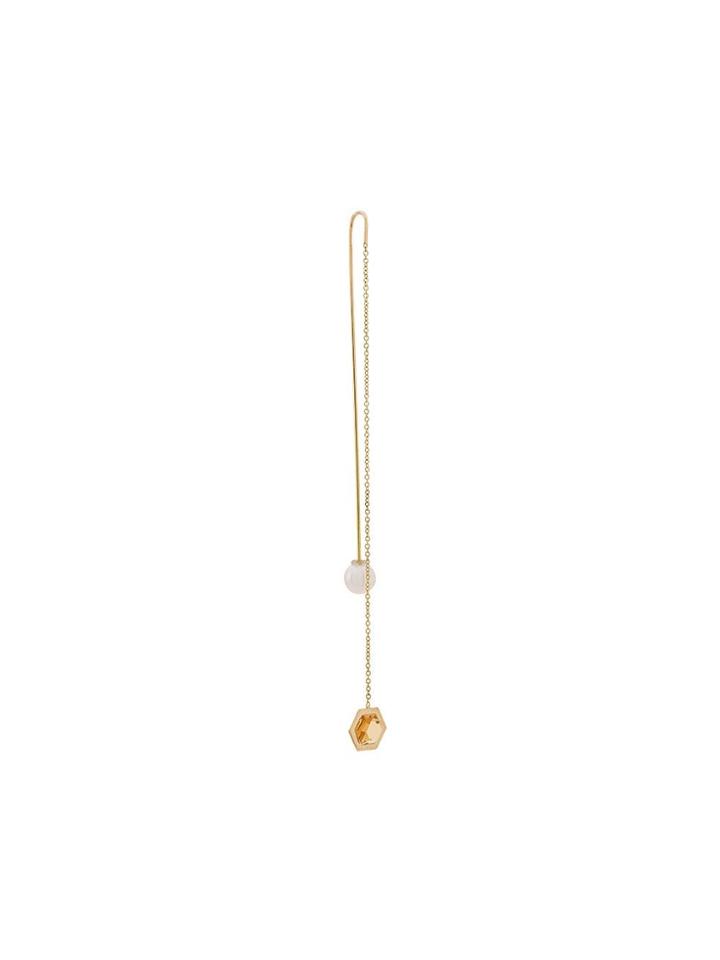 Delfina Delettrez 18kt Yellow Gold Fishing For Compliments Bee-hive