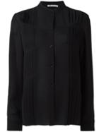 T By Alexander Wang Pleated Blouse, Women's, Size: 4, Silk