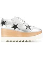 Stella Mccartney Star Elyse Platform Shoes - Metallic