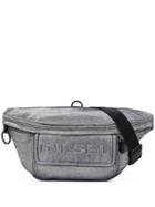Diesel Denim Triple-function Belt Bag - Silver