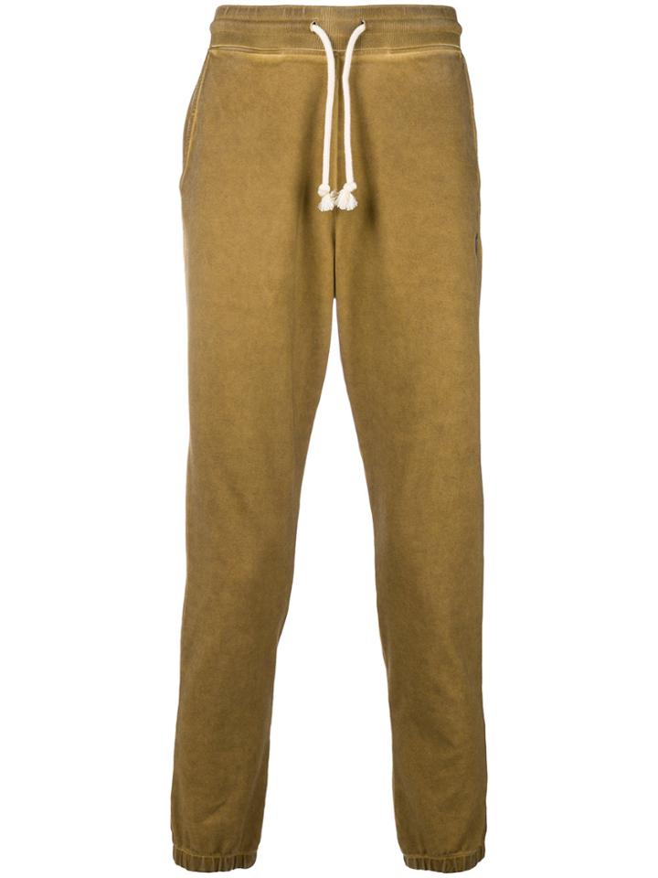 Vivienne Westwood Anglomania Drawstring Track Pants - Yellow & Orange