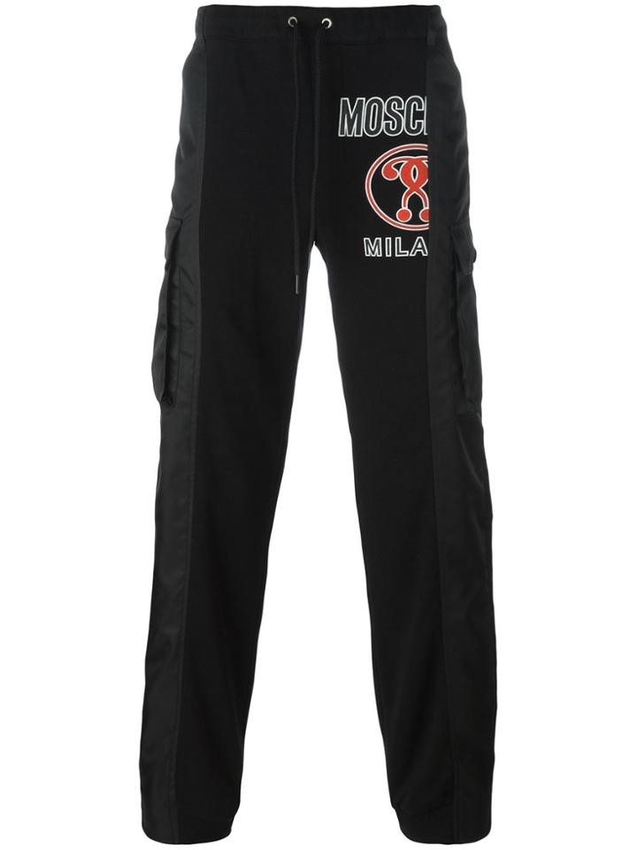 Moschino Hybrid Trackpants - Black