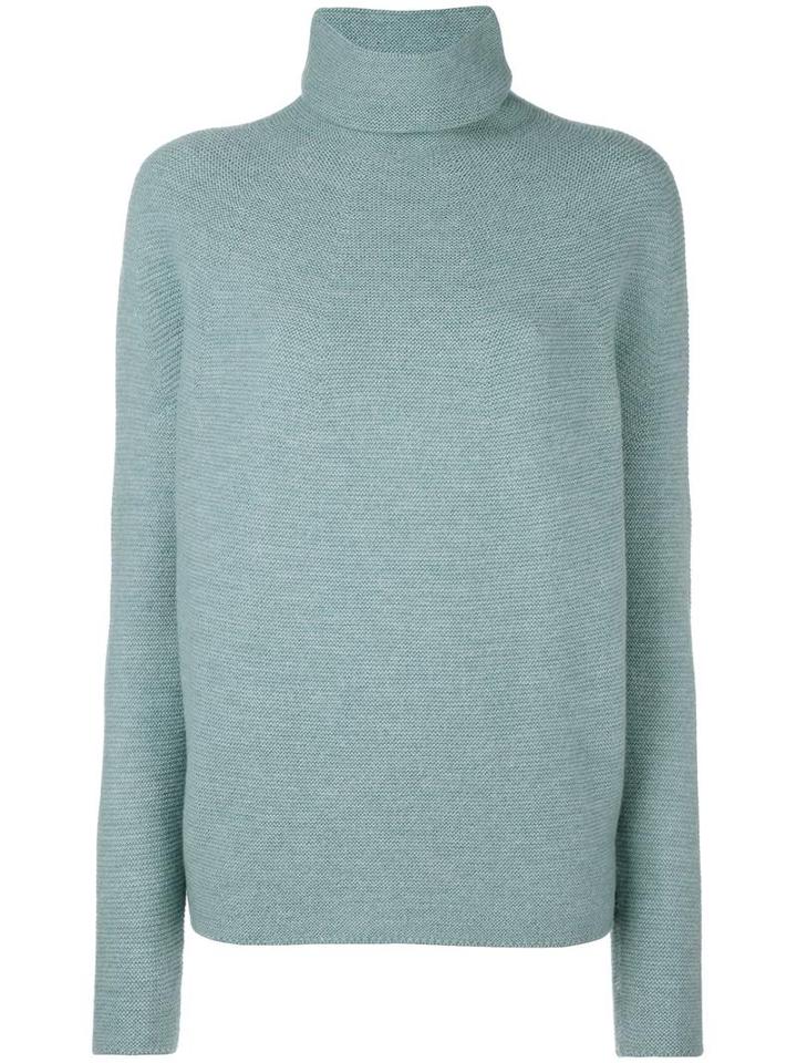 Christian Wijnants 'kolkata' Jumper, Women's, Size: Large, Blue, Virgin Wool