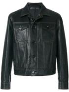 Neil Barrett Contrast Stitch Jacket - Brown