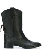See By Chloé Western Ankle Boots - Black
