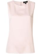 Theory Straight Sleeveless Top - Pink