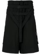 Comme Des Garçons Pre-owned Bondage Shorts - Black