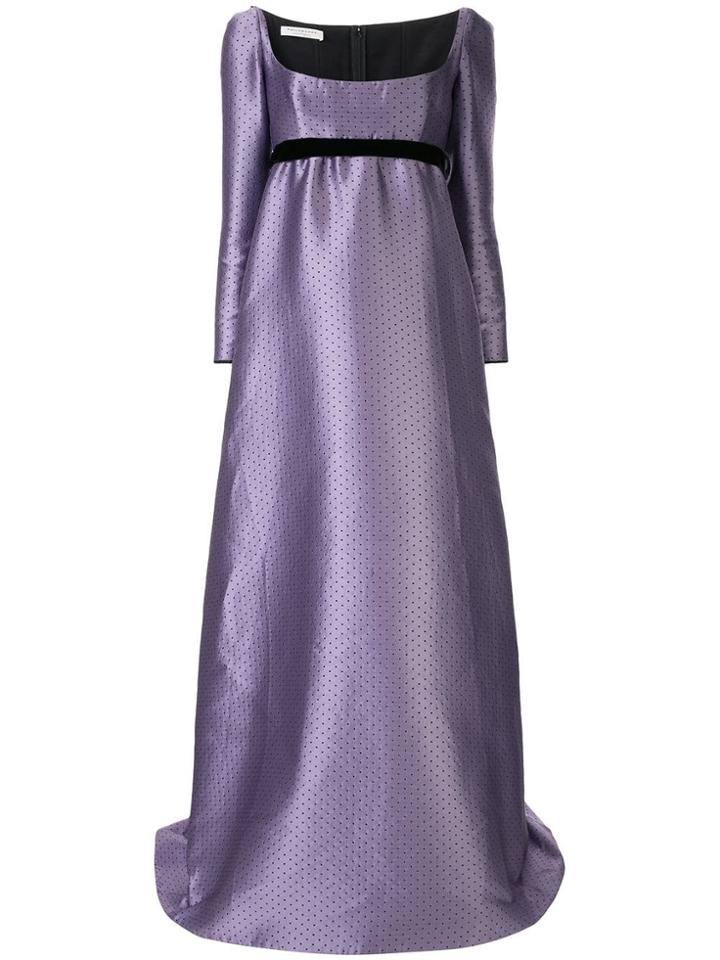 Philosophy Di Lorenzo Serafini Empire Line Evening Dress - Purple