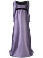 Philosophy Di Lorenzo Serafini Empire Line Evening Dress - Purple