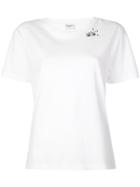Saint Laurent Boombox Print T-shirt - White