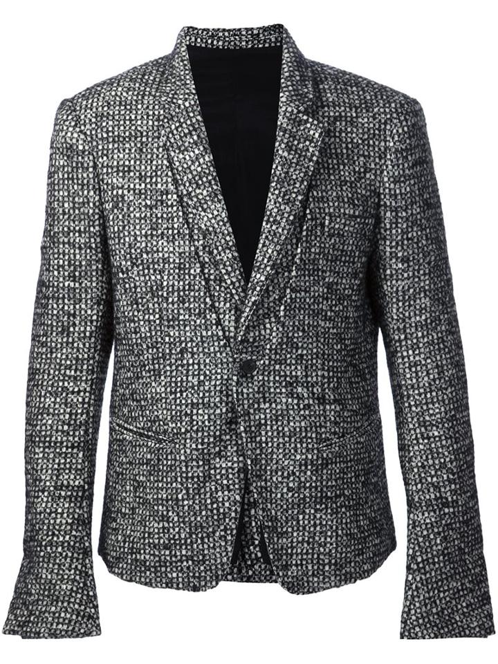 Haider Ackermann Woven Single Button Blazer