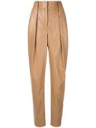 Bianca Spender Society Tapered Trousers - Brown