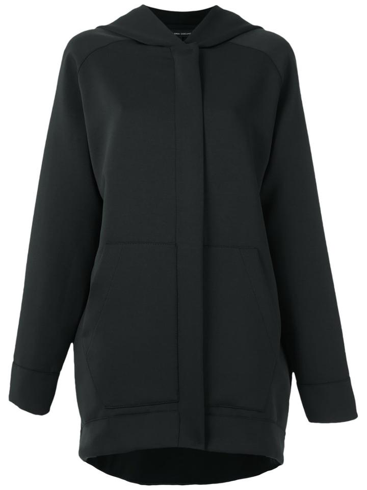 Gloria Coelho - Oversized Jacket - Women - Elastodiene/polyester - M, Black, Elastodiene/polyester