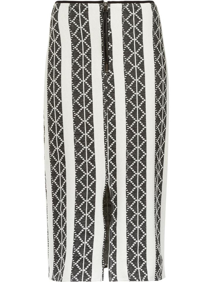 Alcaçuz Cosmopolita Midi Skirt - Black