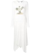 Loewe Bird Print Dress - White