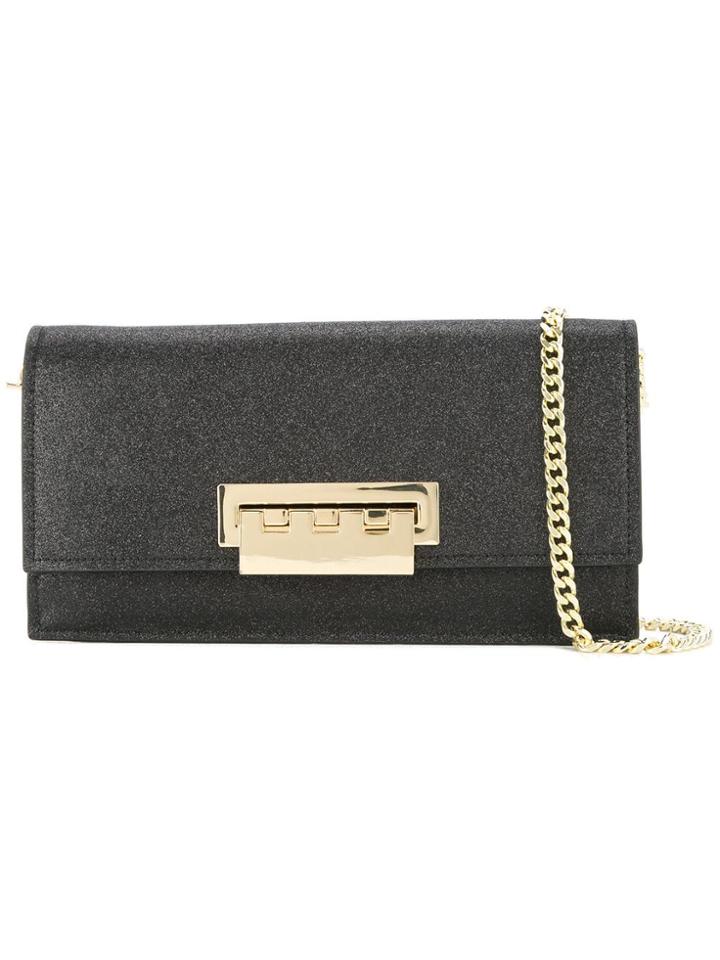 Zac Zac Posen Earthette Flat Clutch - Black