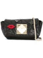 Sonia Rykiel Quilted Shoulder Bag, Women's, Black