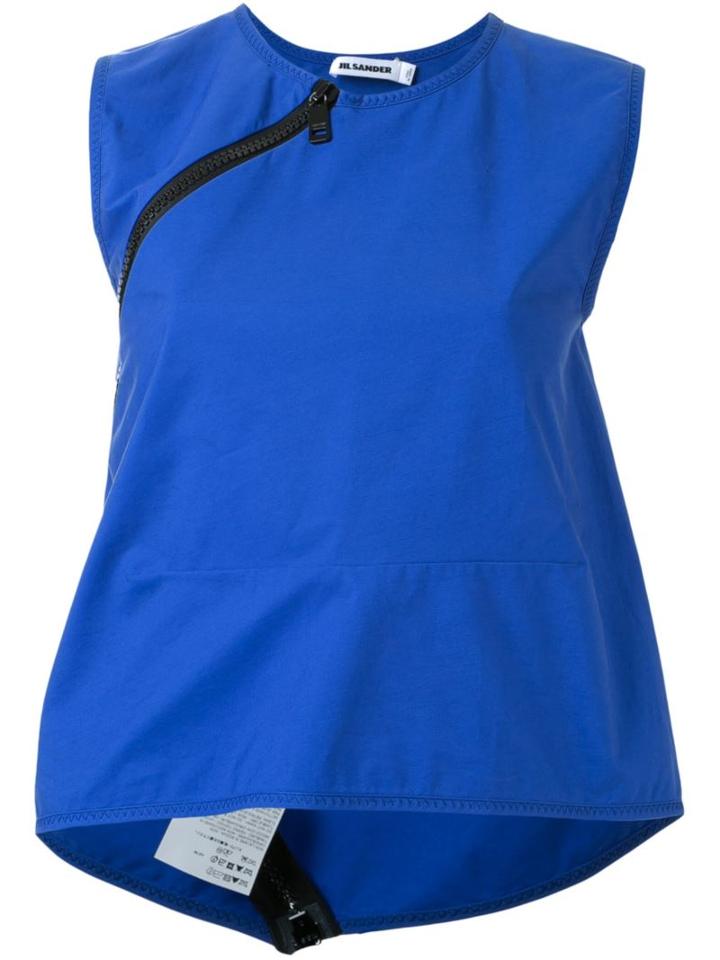 Jil Sander Zipped Tank Top