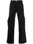 Vivienne Westwood Anglomania Loose Fit Cargo Trousers - Black