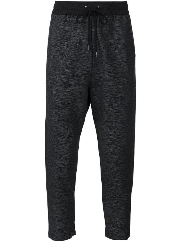 John Elliott Drop-crotch Cropped Trousers