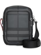 Burberry Small London Check Crossbody Bag - Grey