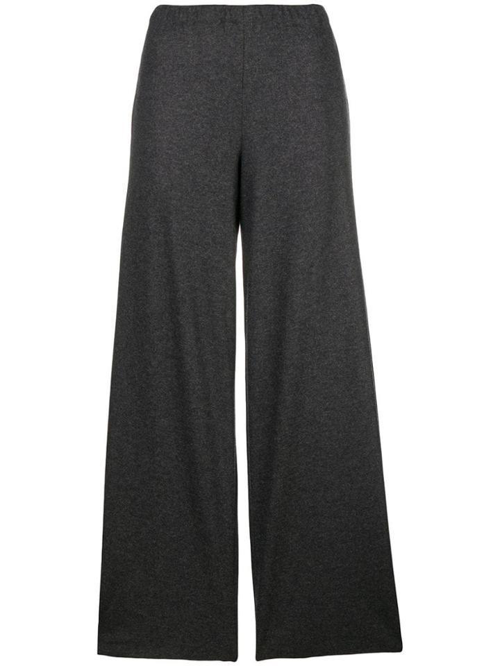 Barena Jersey Palazzo Trousers - Grey