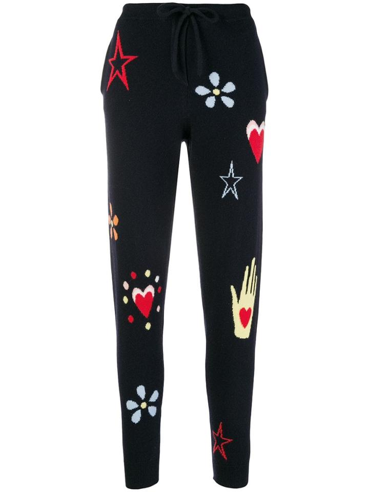 Chinti & Parker Pattern Track Trousers - Blue