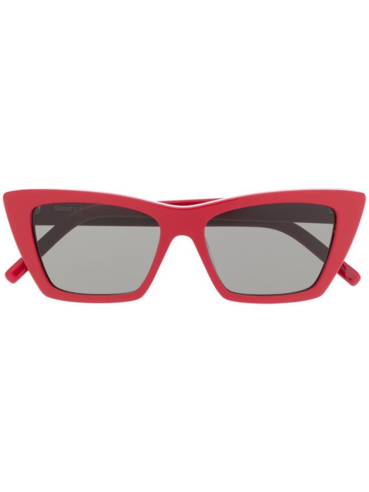 Saint Laurent Eyewear New Wave Sl 276 Sunglasses - Red