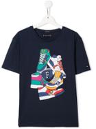 Tommy Hilfiger Junior Teen Hi-tops Print T-shirt - Blue