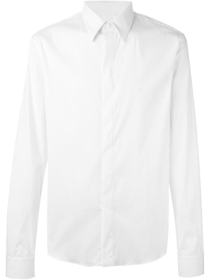 Givenchy Pointed Collar Shirt - White