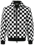 Dsquared2 - Checkboard Print Jacket - Men - Viscose - M, Black, Viscose