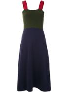Osklen Color Block Midi Dress - Multicolour
