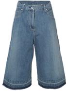 Sacai High Waisted Culottes - Blue