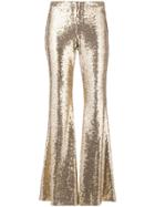 P.a.r.o.s.h. Sequin Embroidered Trousers - Metallic