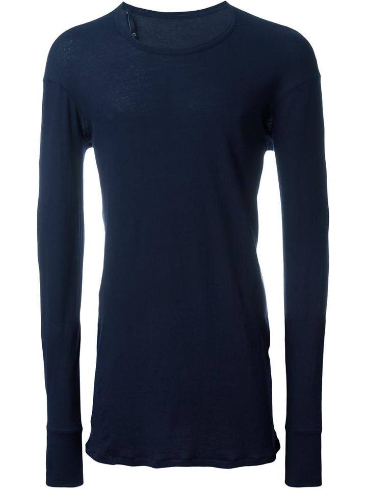 11 By Boris Bidjan Saberi Longsleeved T-shirt