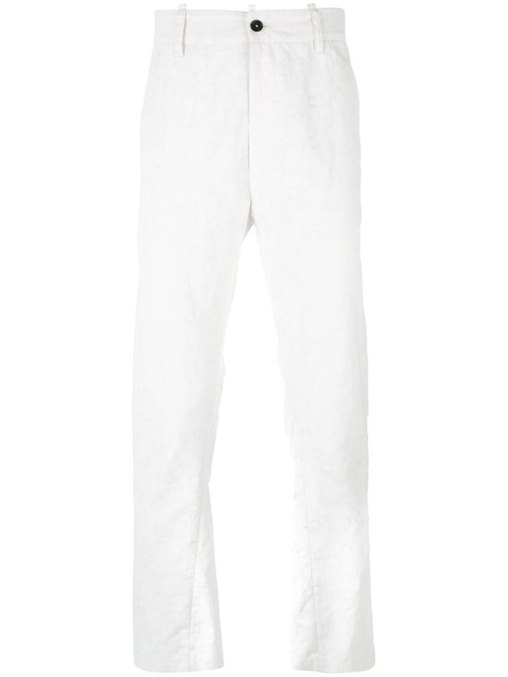 Ann Demeulemeester Straight-leg Trousers - White