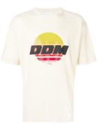 Drôle De Monsieur Sunset Logo T-shirt - Nude & Neutrals