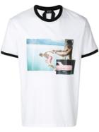 No21 Multi-print T-shirt - White