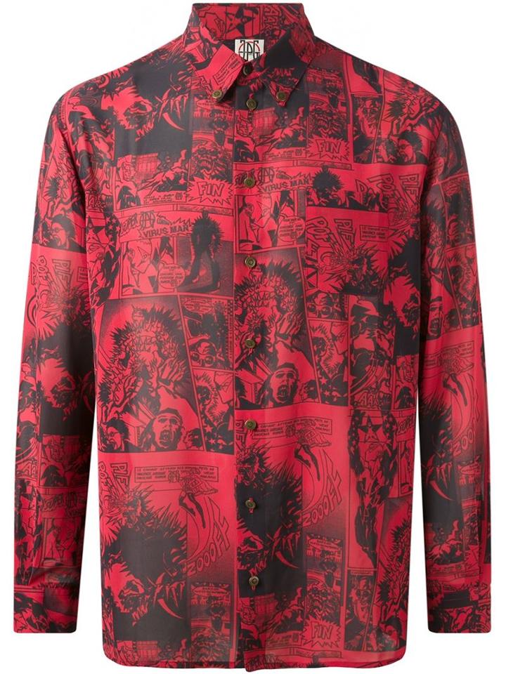 Jean Paul Gaultier Vintage 'jpg Comics' Printed Shirt