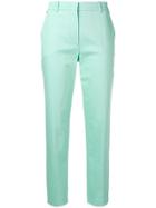Emilio Pucci Slim-fit Cropped Tailored Trousers - Blue