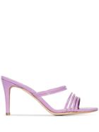 Kalda Purple Simon 85 Strappy Leather Sandals - Pink