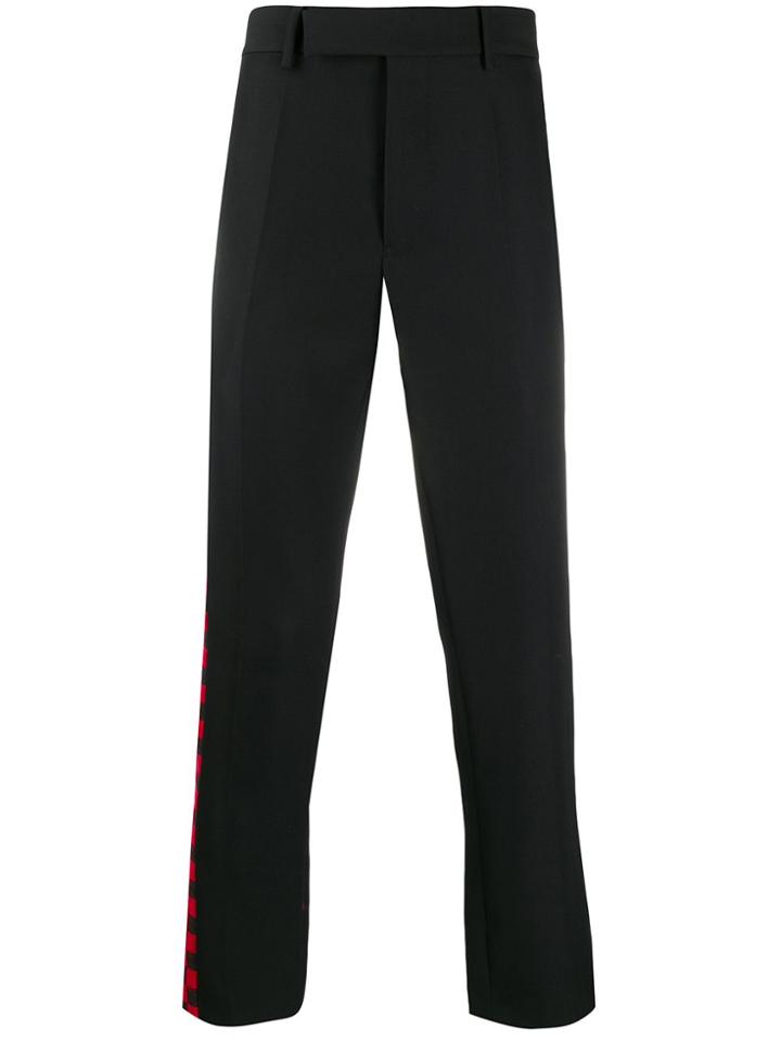 Haider Ackermann Cropped Corduroy Chinos - Black
