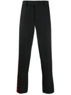 Haider Ackermann Cropped Corduroy Chinos - Black