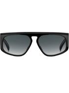 Givenchy Eyewear Straight Bridge Sunglasses - Black