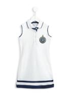 Kenzo Kids Eiffel Polo Dress, Girl's, Size: 10 Yrs, White
